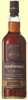 Glendronach 33 years old