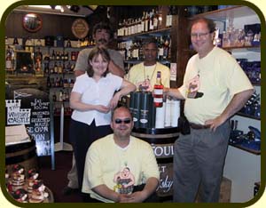 Malt maniacs shopping in Scotland