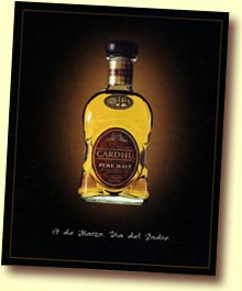 Cardhu whisky advertising