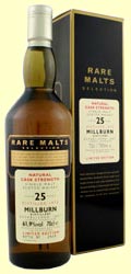 Millburn 25 years old Scotch malt whisky