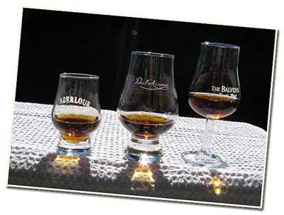 Thistle (Tulip) whisky glasses