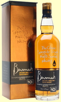 Benromach Scotch malt whisky - 10 years old