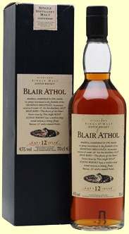 Blair Athol Scotch malt whisky - 12 years old