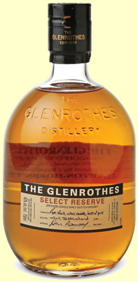 Glenrothes Scotch malt whisky - Select Reserve