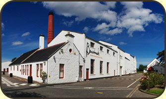 Benromach malt whisky distillery in Scotland