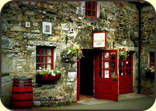 Blair Athol distillery has a charming little shop