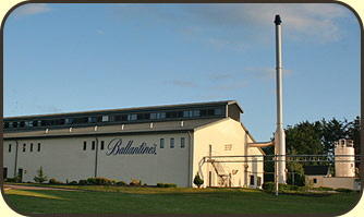 Balvenie malt whisky distillery in Scotland