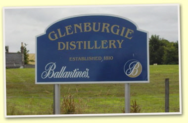 Glenburgie distillery is used mostly for Ballantine's